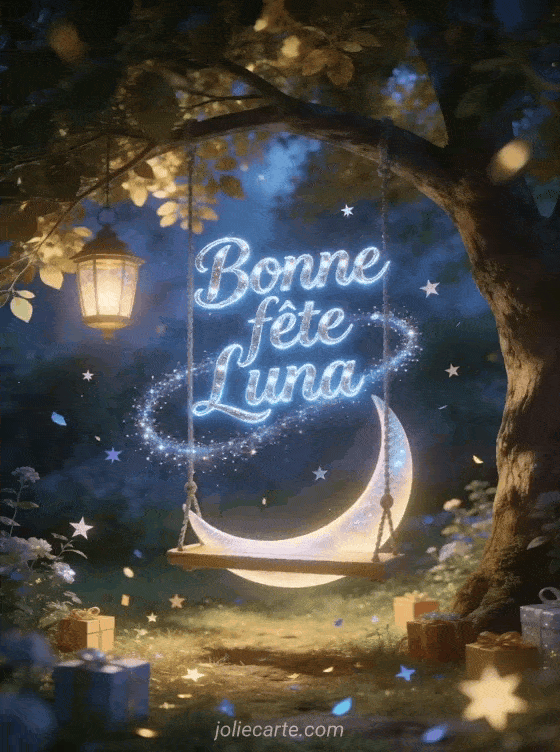 Bonne fête Luna - Bonne fete luna gif