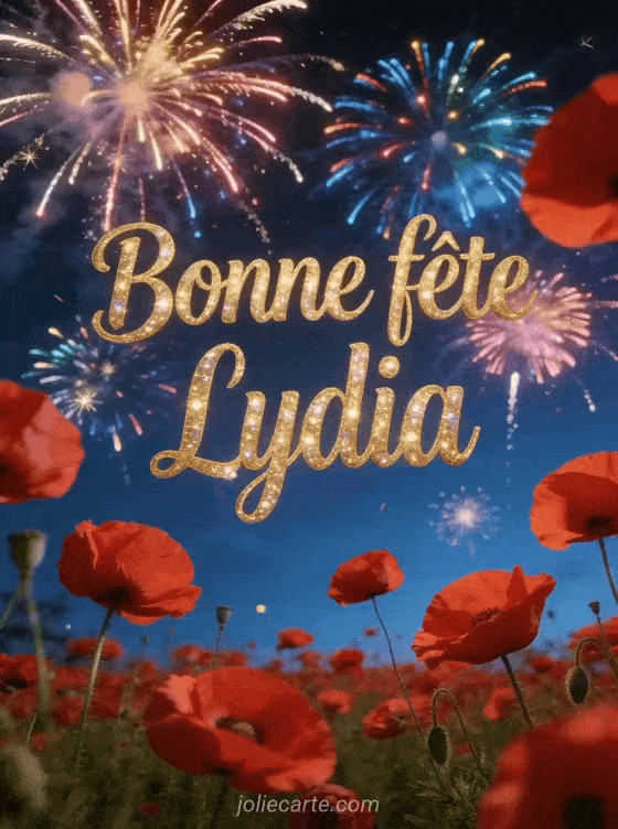 Bonne fête Lydia - Lydia bonne fete image