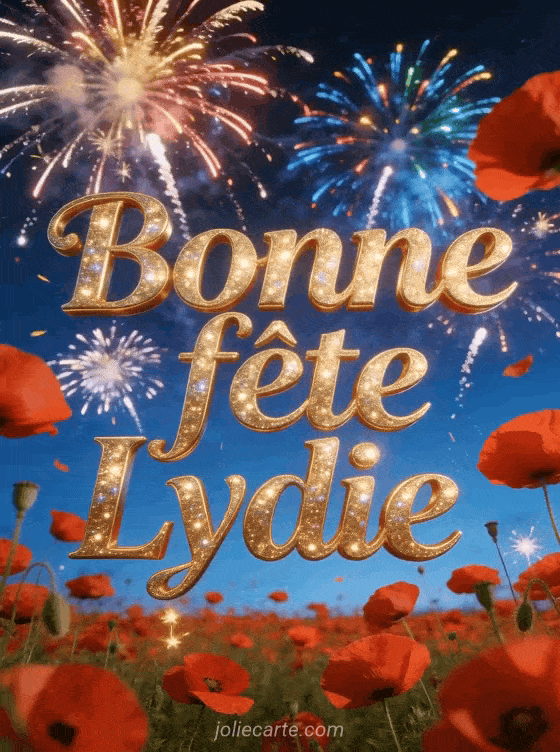 Bonne fête Lydie - Lydie bonne fete image