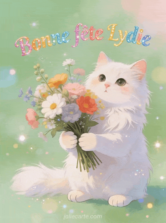 Bonne fête Lydie - Lydie gif bonne fete