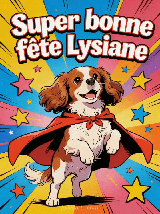 Bonne fête Lysiane - Bonne fete lysiane drole