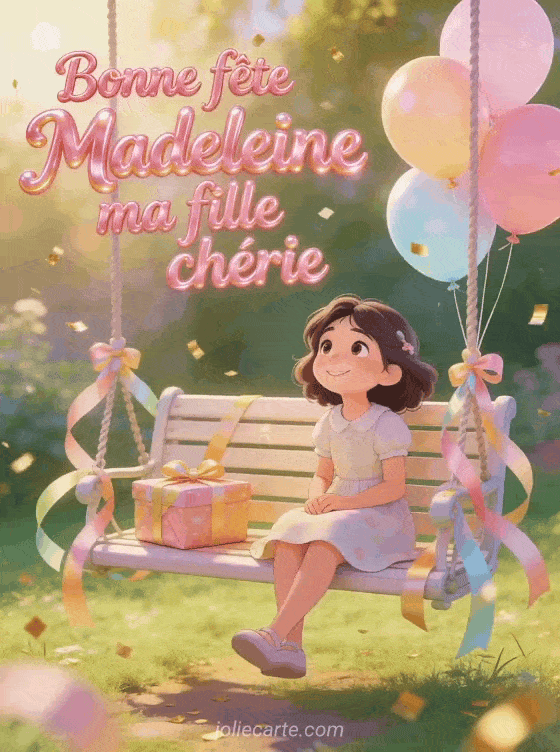 Bonne fête Madeleine - Bonne fete madeleine ma fille