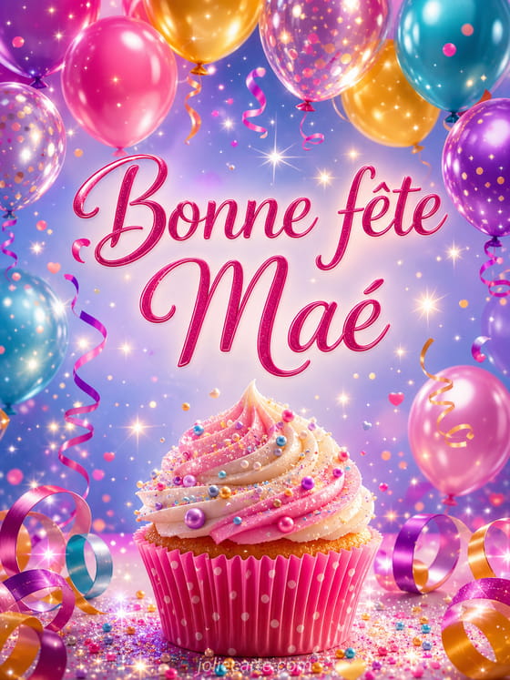 Carte bonne fĂȘte MaĂ©
