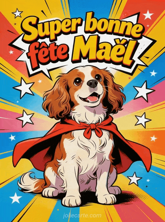 Bonne fête Mael - Mael gif bonne fete gratuit