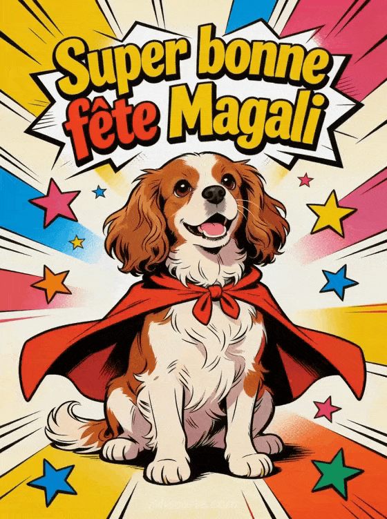 Bonne fête Magali - Magali gif bonne fete gratuit