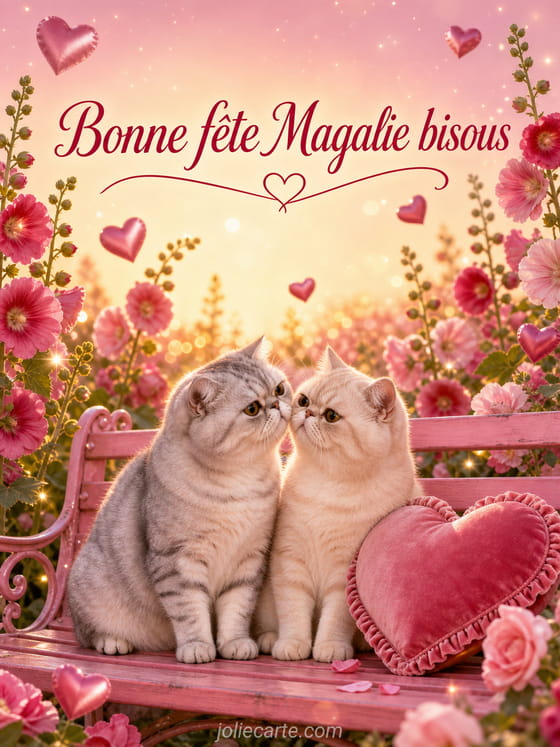 Carte bonne fĂȘte Magalie