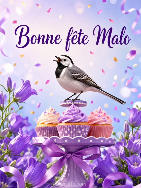 Carte bonne fĂȘte Malo