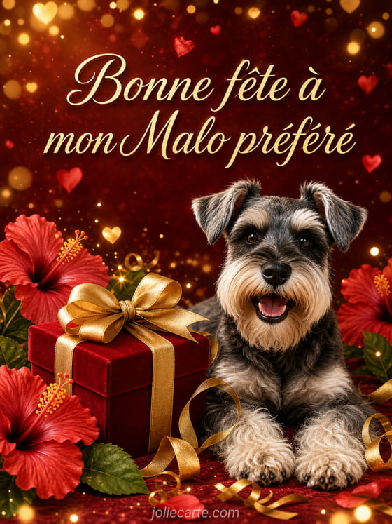 Carte bonne fĂȘte Malo