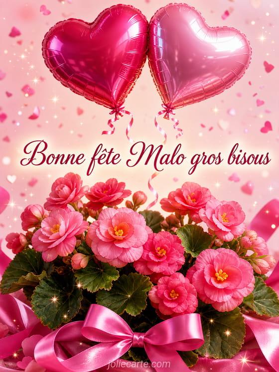 Carte bonne fĂȘte Malo