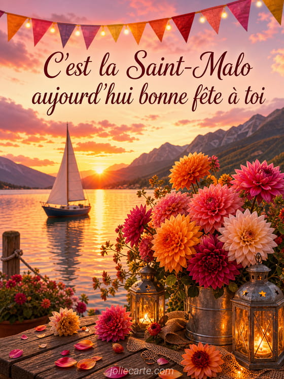 Carte bonne fĂȘte Malo