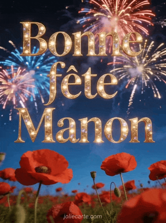Bonne fête Manon - Manon bonne fete image