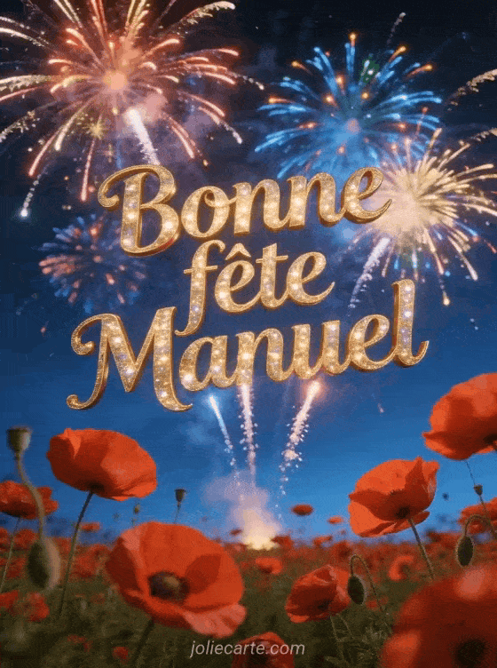 Bonne fête Manuel - Manuel bonne fete image