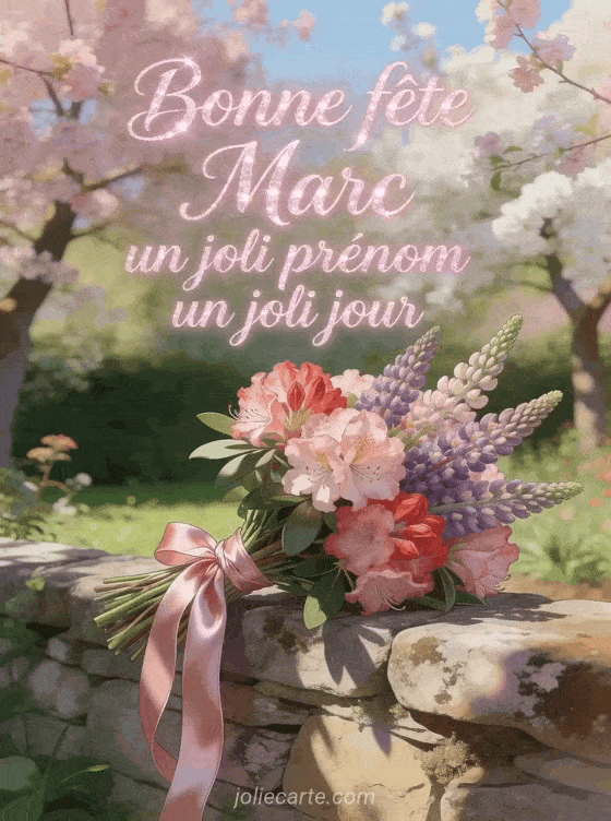 Bonne fête Marc - Bonne fete marc fleurs
