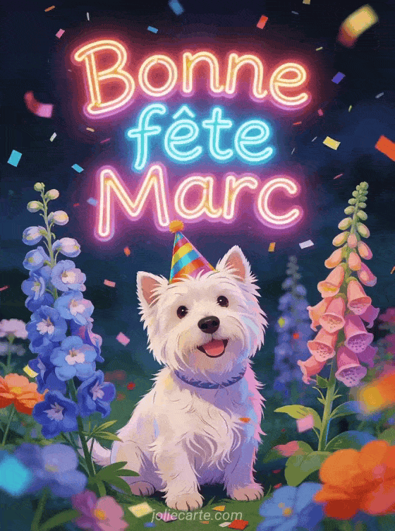 Bonne fête Marc - Bonne fete marc gif