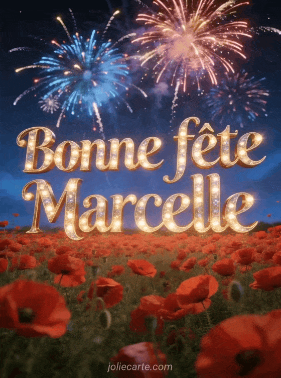 Bonne fête Marcelle - Marcelle bonne fete image