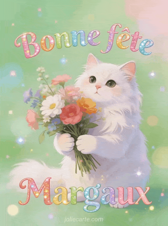 Bonne fête Margaux - Margaux gif bonne fete