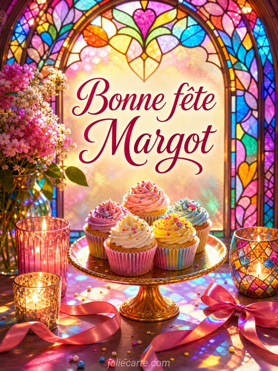 Carte bonne fête Margot
