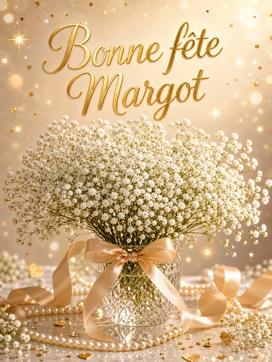 Carte bonne fête Margot