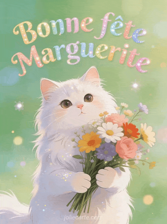Bonne fête Marguerite - Marguerite gif bonne fete