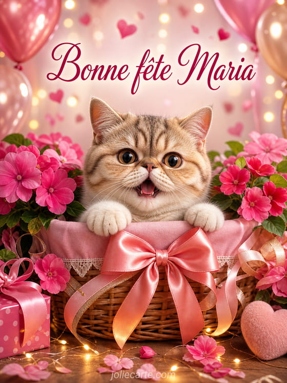 Carte bonne fĂȘte Maria