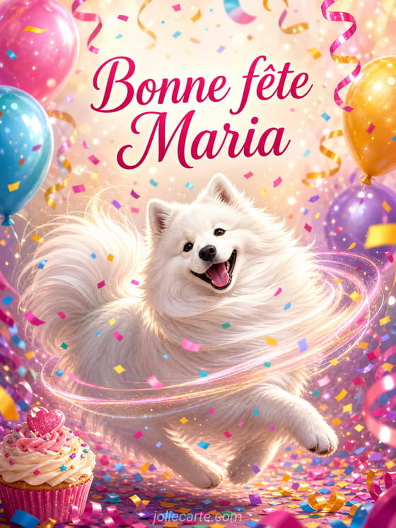 Carte bonne fĂȘte Maria