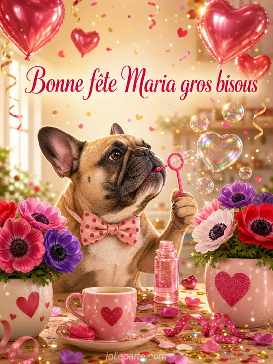 Carte bonne fĂȘte Maria