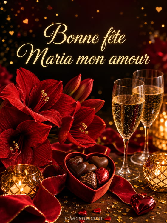 Carte bonne fĂȘte Maria
