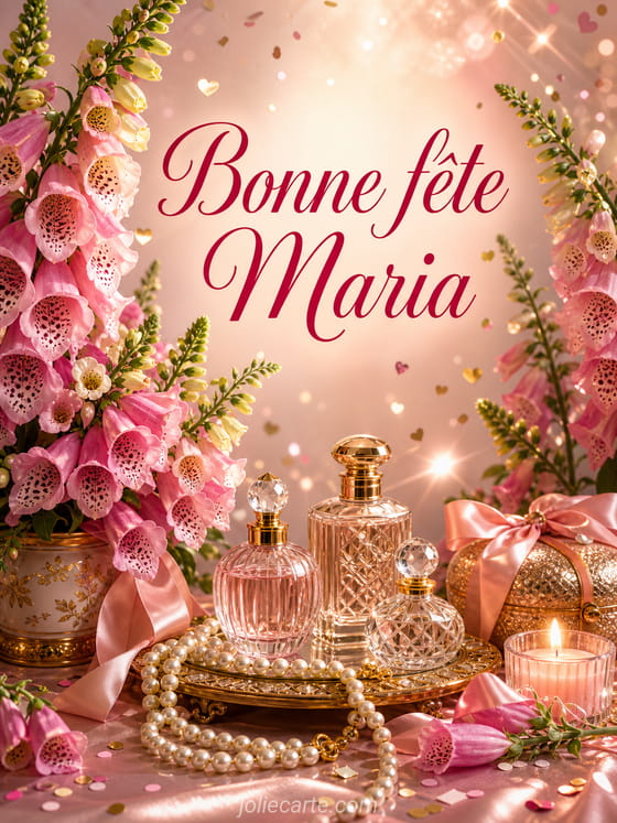 Carte bonne fĂȘte Maria