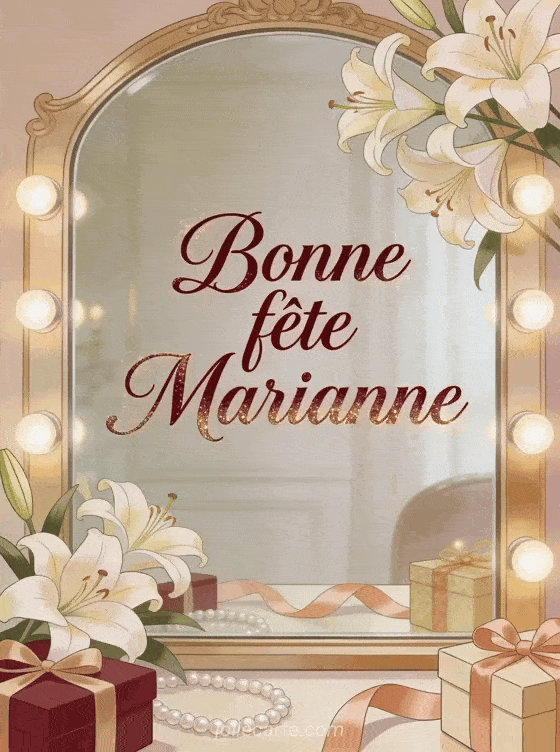 Bonne fête Marianne - Bonne fete marianne femme