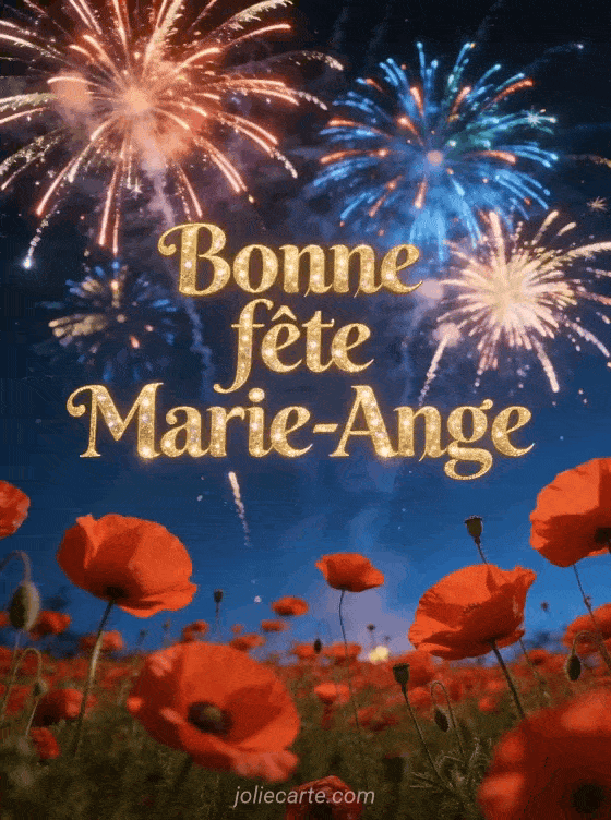 Bonne fête Marie-ange - Bonne fete marie ange gratuit