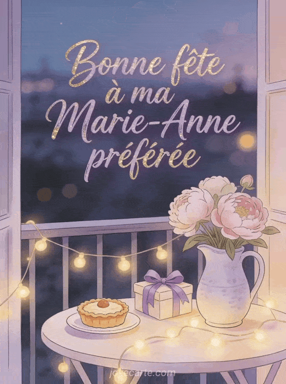 Bonne fête Marie-Anne - Bonne fete marie anne fille