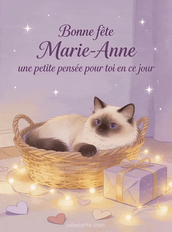 Bonne fête Marie-Anne - Bonne fete marie anne souhaiter
