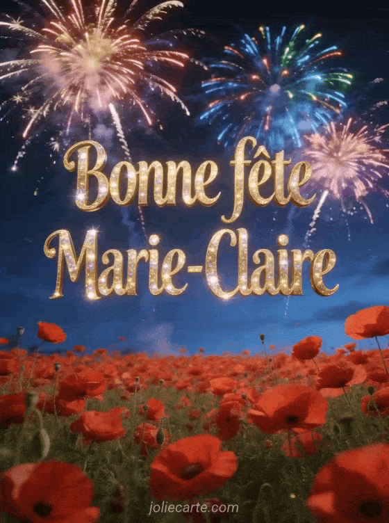 Bonne fête Marie-Claire - Marie claire bonne fete image