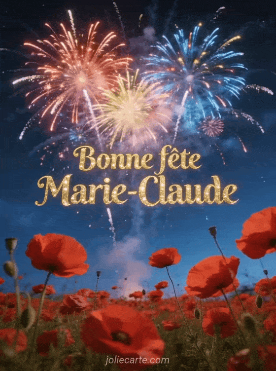 Bonne fête Marie-claude - Bonne fete marie claude gratuit