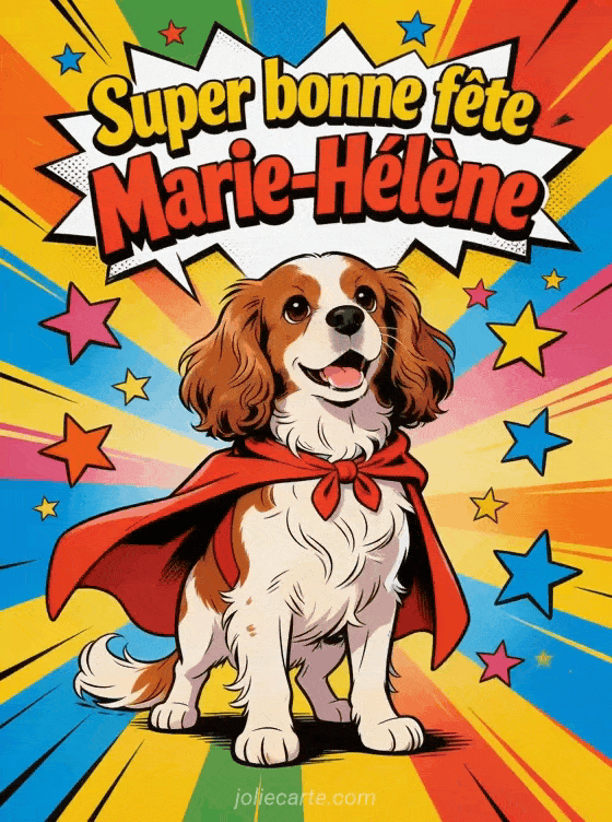Bonne fête Marie-helene - Marie helene gif bonne fete gratuit