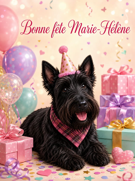 Carte bonne fĂȘte Marie-HĂ©lĂšne