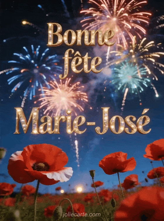 Bonne fête Marie-jose - Marie jose bonne fete image