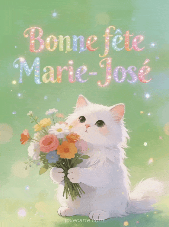 Bonne fête Marie-jose - Marie jose gif bonne fete