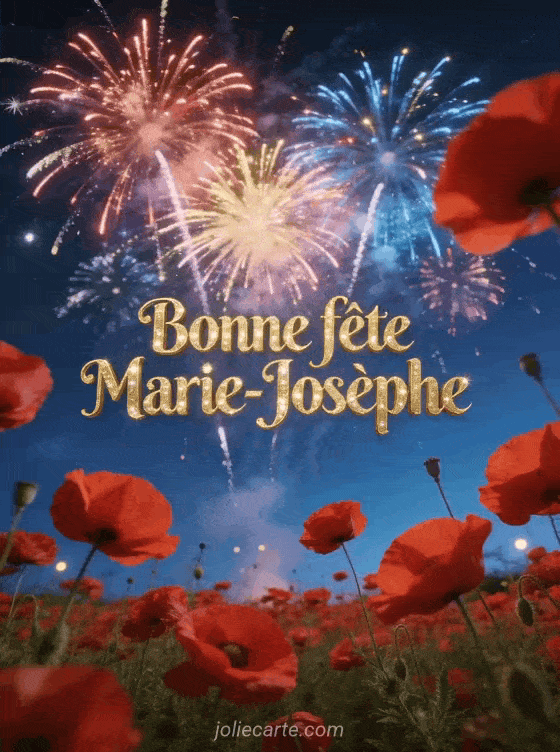 Bonne fête Marie-josephe - Bonne fete marie josephe gratuit