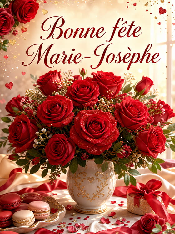 Carte bonne fĂȘte Marie-JosĂšphe
