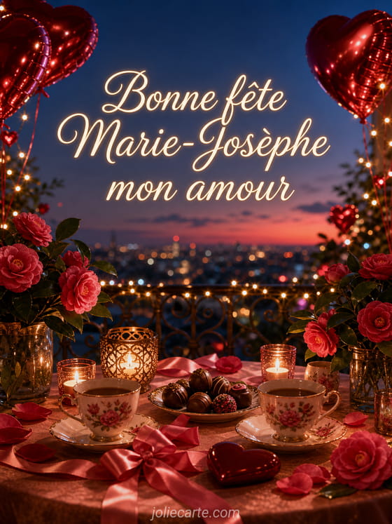 Carte bonne fĂȘte Marie-JosĂšphe