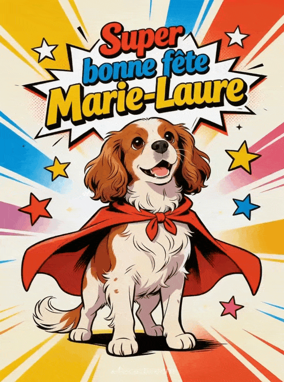 Bonne fête Marie-Laure - Marie laure gif bonne fete gratuit