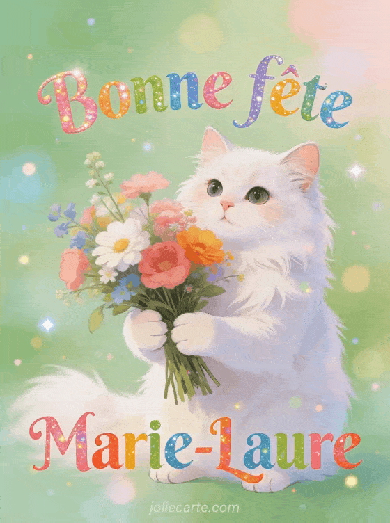 Bonne fête Marie-Laure - Marie laure gif bonne fete