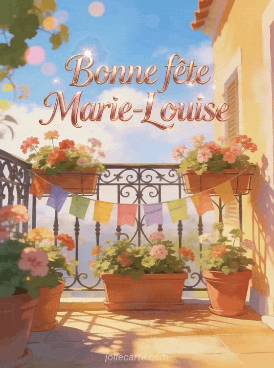 Bonne fête Marie-Louise - Bonne fete marie louise femme