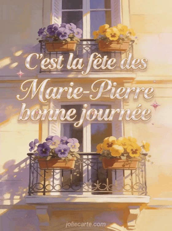 Bonne fête Marie-Pierre - Fete marie pierre a souhaiter