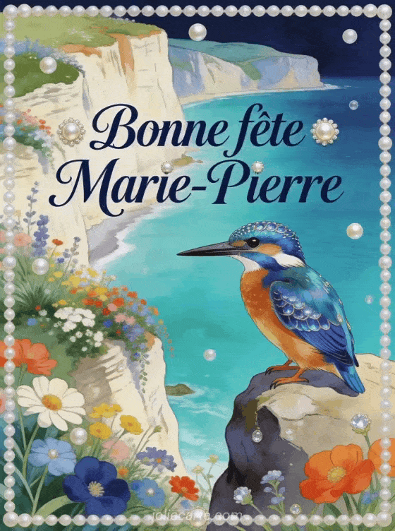 Bonne fête Marie-Pierre - Bonne fete marie pierre gif