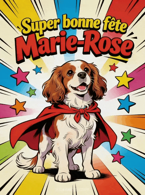 Bonne fête Marie-rose - Bonne fete marie rose drole