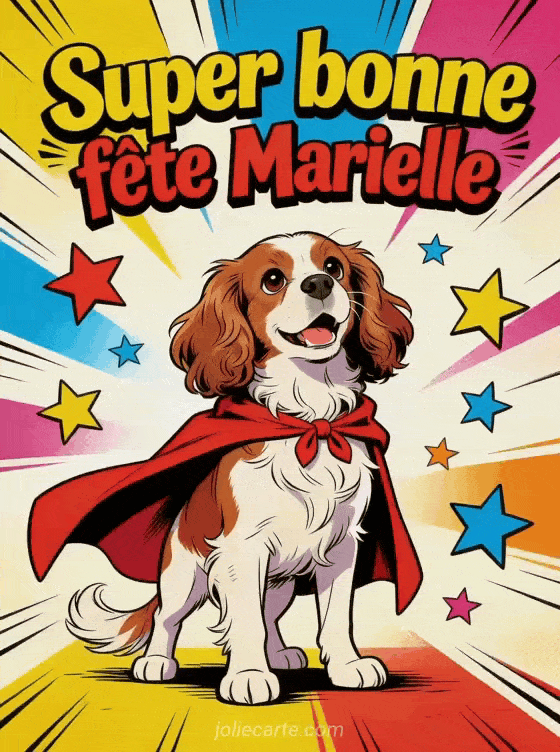 Bonne fête Marielle - Bonne fete marielle drole