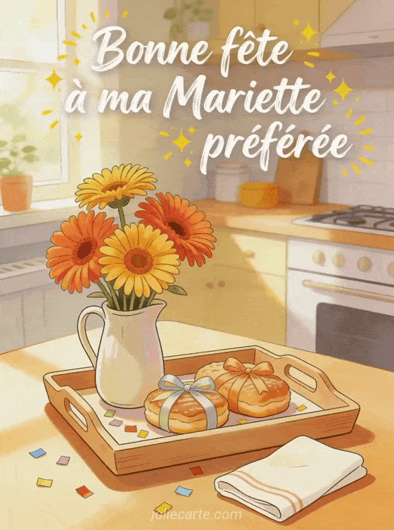 Bonne fête Mariette - Fete mariette a souhaiter