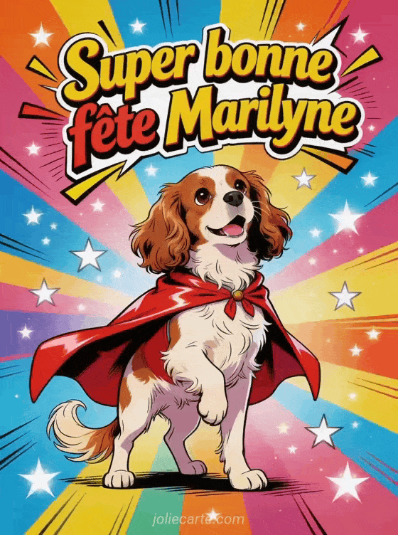 Bonne fête Marilyne - Bonne fete marilyne drole